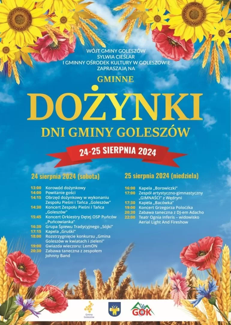Dożynki i Dni Gminy Goleszów 2024. Gwiazdą tegorocznego święta plonów będzie zespół LeMON