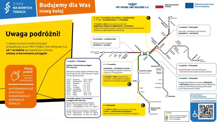 Rusza największa inwestycja kolejowa w historii województwa. Utrudnienia potrwają kilka lat