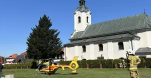 Interwencja służb ratunkowych na ul. Wyzwolenia w Brennej - 28.04.2025