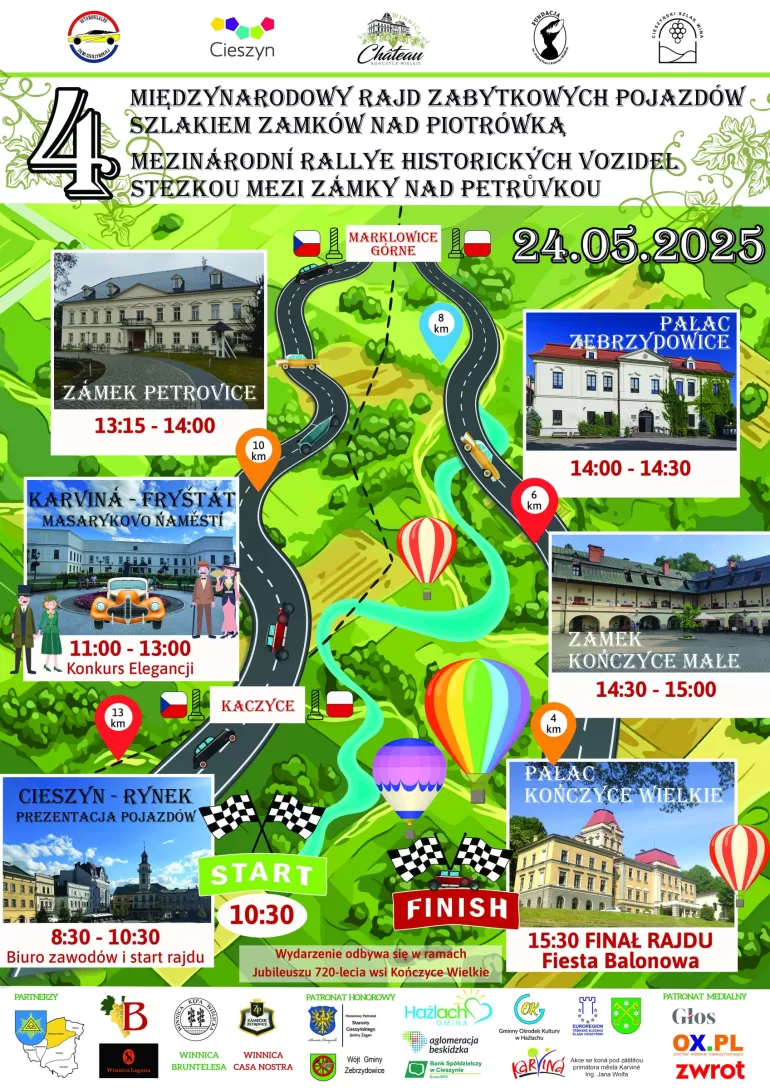 Jubileusz 720-lecia Kończyc Wielkich. Wśród atrakcji widowiskowa fiesta balonowa!