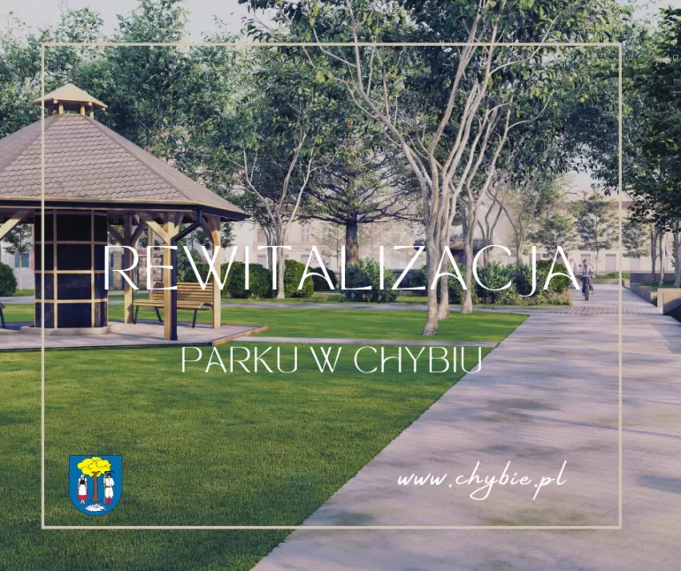 Park w centrum Chybia w nowej odsłonie. W najbliższych dniach rusza jego przebudowa
