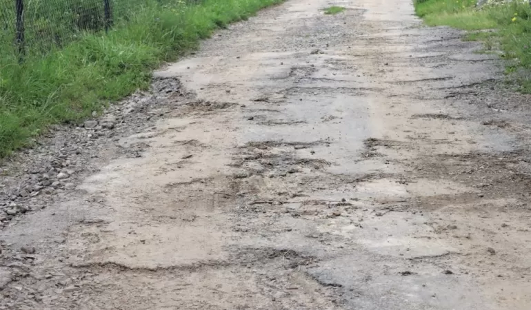 Ul. Rolnicza przed remontem