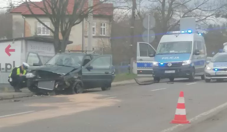 Wypadek w Cieszynie - 16.03.2024