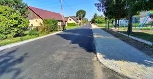 Ul. Wiejska w Drogomyślu