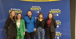 Uczennica "Kopera" zajęła piąte miejsce w konkursie "ABC Unii Eurpejskiej" pod patronatem europosła Łukasza Kohuta.