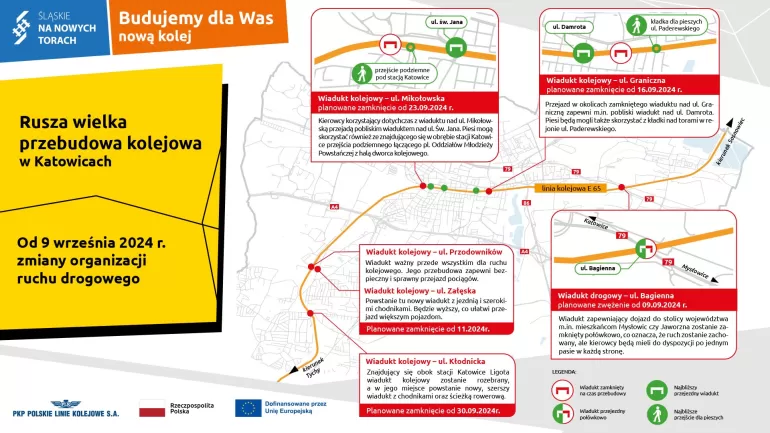 Rusza największa inwestycja kolejowa w historii województwa. Utrudnienia potrwają kilka lat