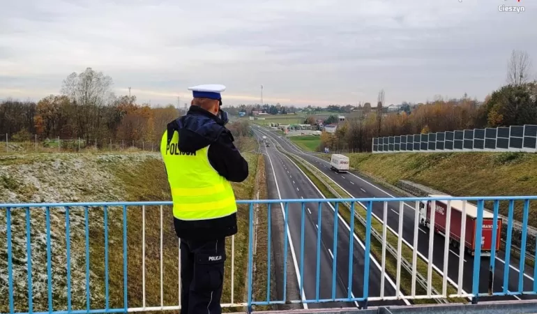 pomiar odległości radar policja suszarka