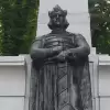 [FOTO] Odrestaurowany Mieszko I Cieszyński powrócił na przynależne mu miejsce