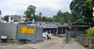 Plac budowy Centrum Informacji Transgranicznej - 28.8.2023