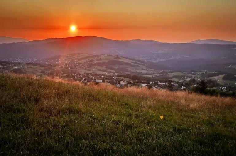 Góry,Beskidy,BeskidŚląski,Koniaków,Ochodzita,ZachódSłońca,fotodnia,instagram