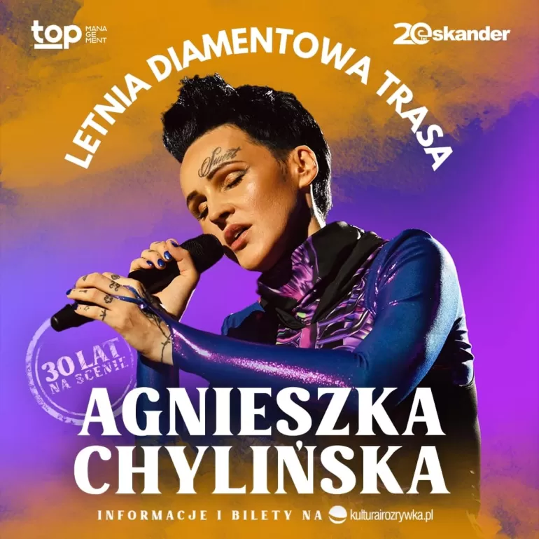 Agnieszka Chylińska wystąpi dzisiaj w Ustroniu! Są jeszcze wolne bilety!