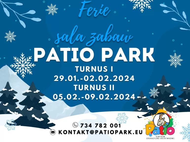 Sala Zabaw Patio Park w Pszczynie
