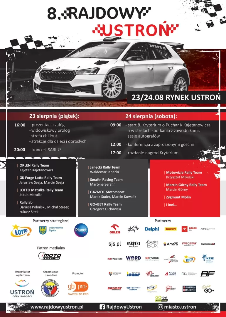 Ustroń po raz ósmy w historii zamieni się w polską stolicę sportów motorowych