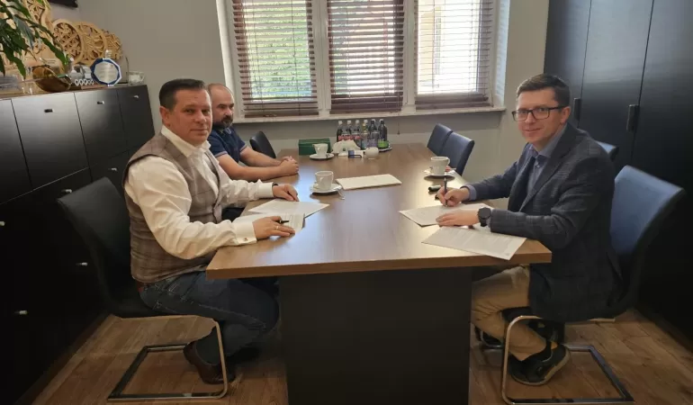 Podpisanie umowy na realizację zadania - 23.08.2024