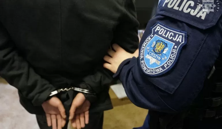 Napaść na tle seksualnym w Cieszynie. Sprawca zatrzymany przez cieszyńskich policjantów