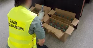 Nielegalny alkohol przechwycony w Cieszynie