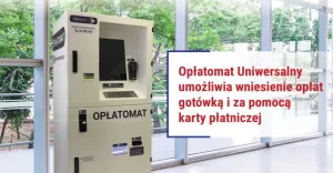 W Urzędzie Miejskim ustawiono opłatomat. Służy do regulowania płatności należnych gminie